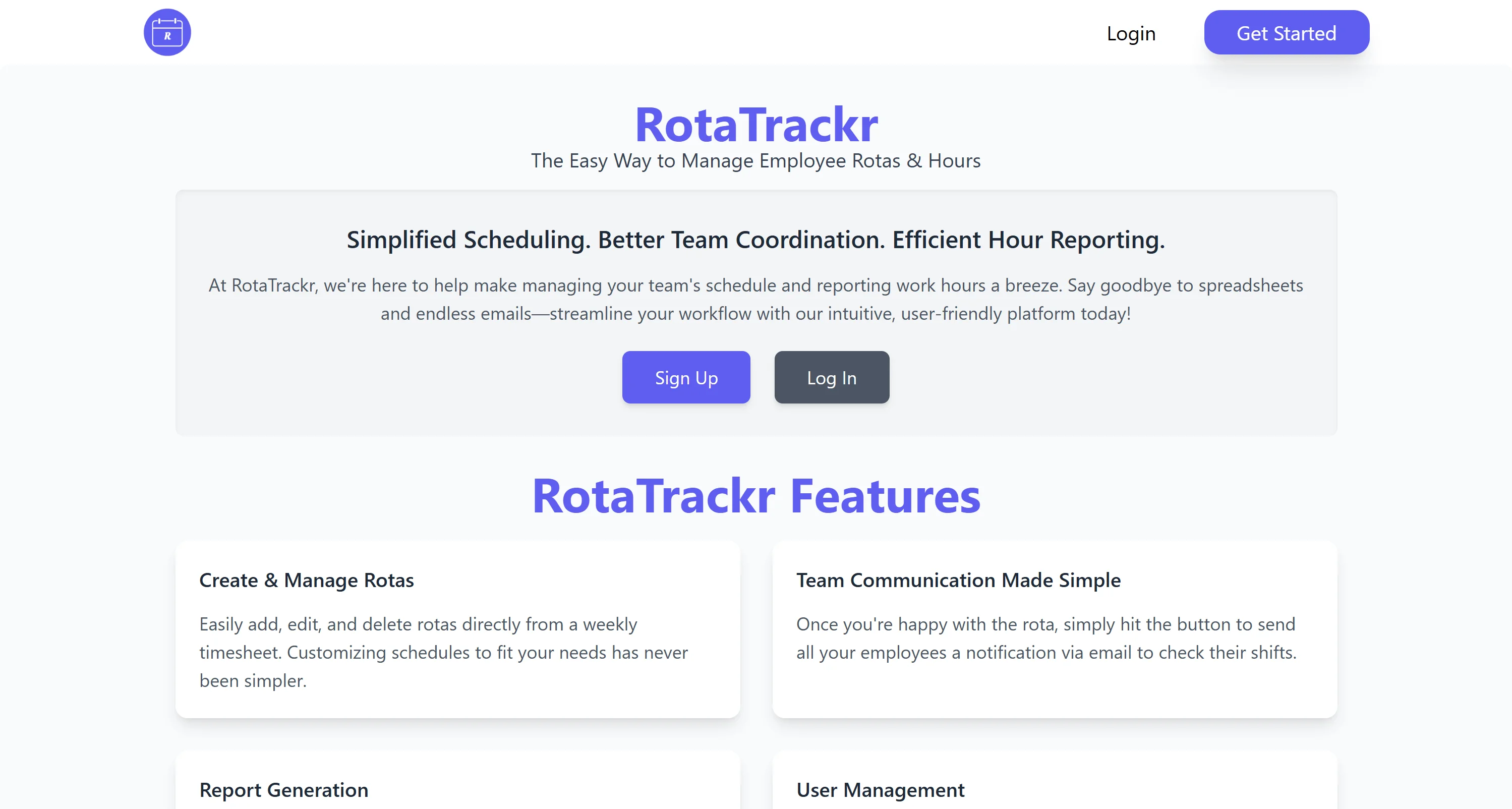 RotaTrackr preview image